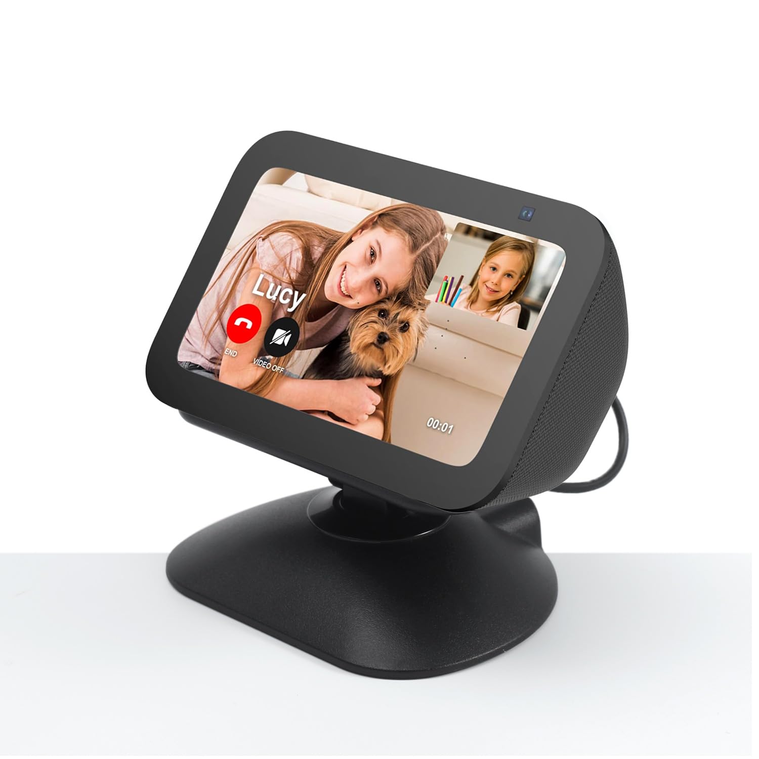 Amazon.co.jp: Echo Show 5 (第3世代) 調節可能な充電スタンド チルト+